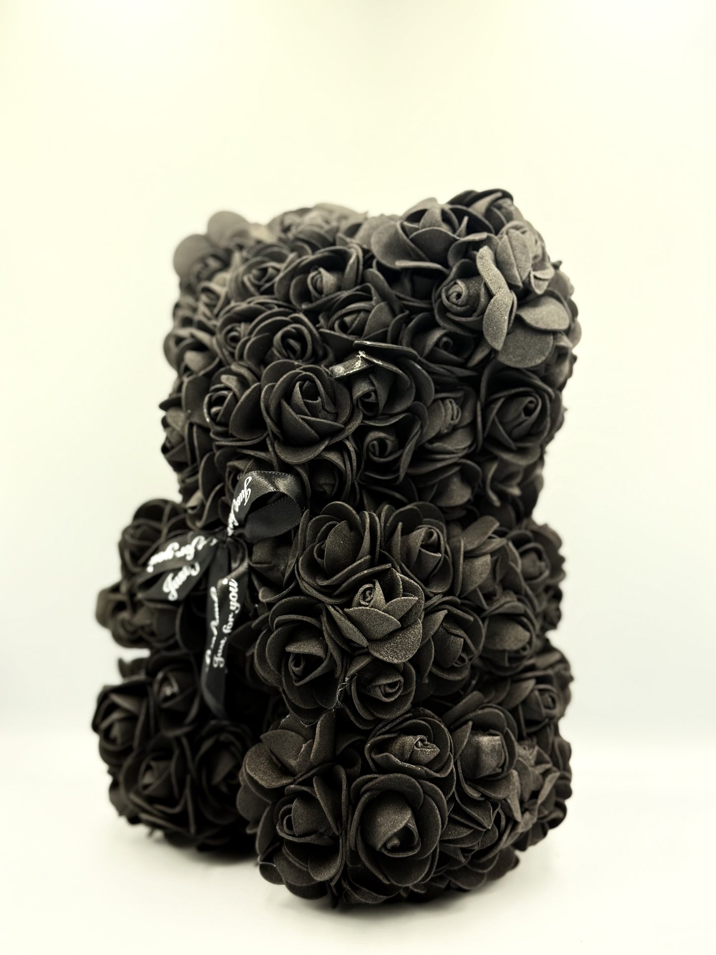 Rozen Teddybeer Zwart